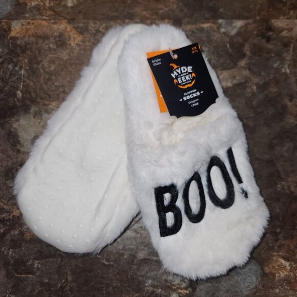 Hyde and Eek Halloween Womens Slipper Socks - Size 5-7 - NWT - Picture 2 of 3